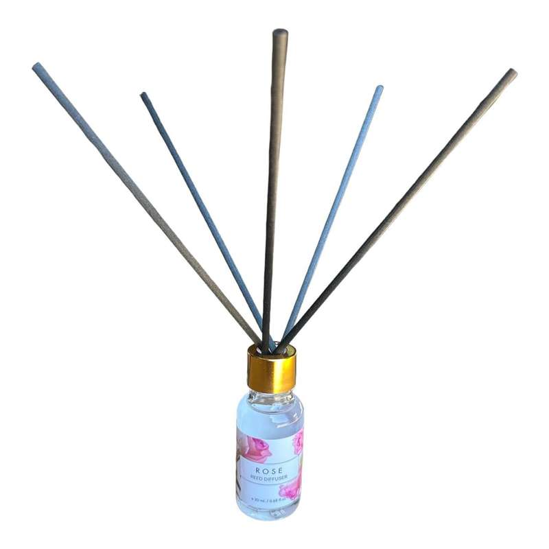 Floral Art Reed Diffuser Box Of 12 - Rose