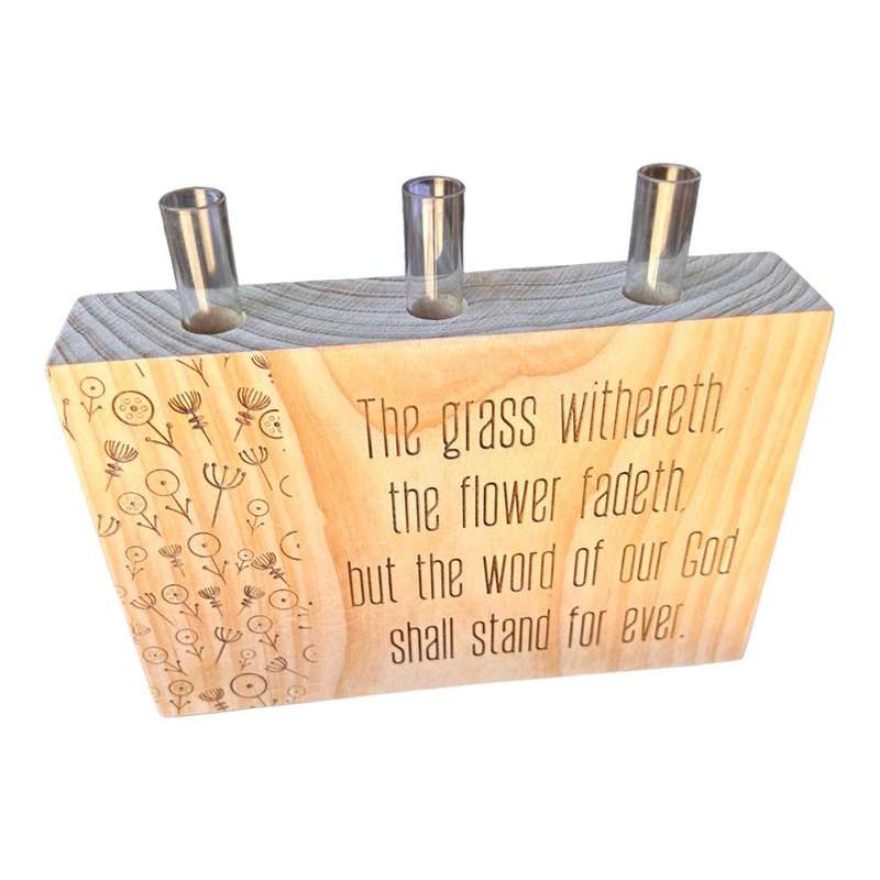 Flower Holder 3 Vase Tube