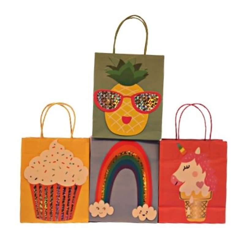Gift Bags Small Pack Of 12 - Summer Happiness