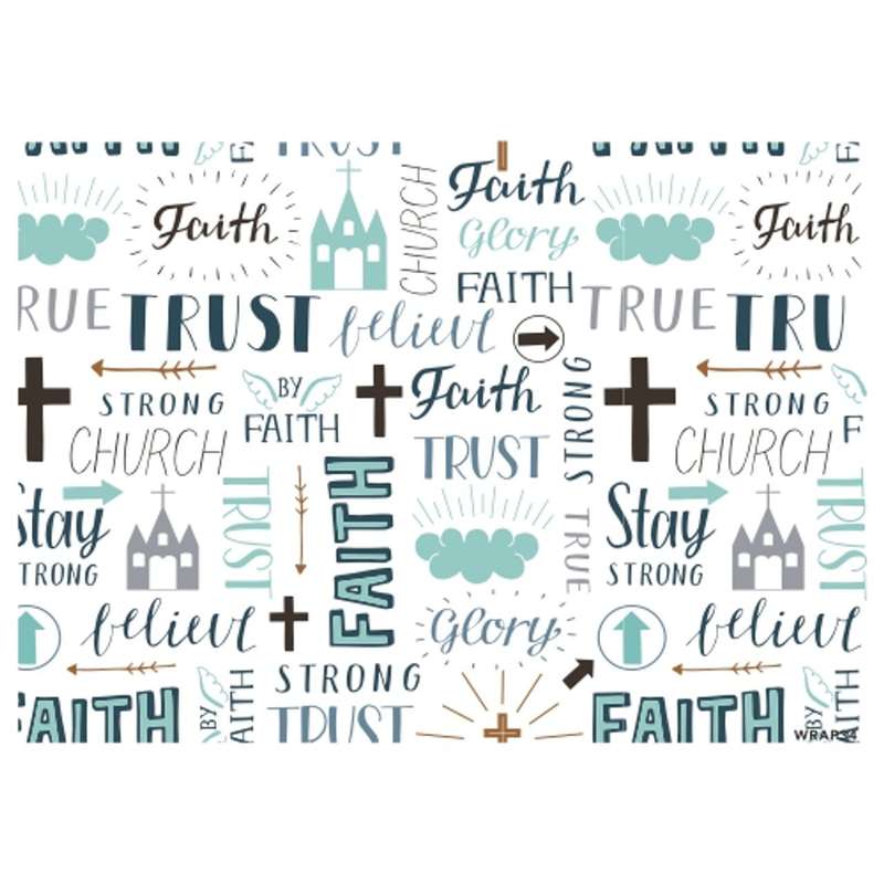 Gift Wrap Sheet - By Faith
