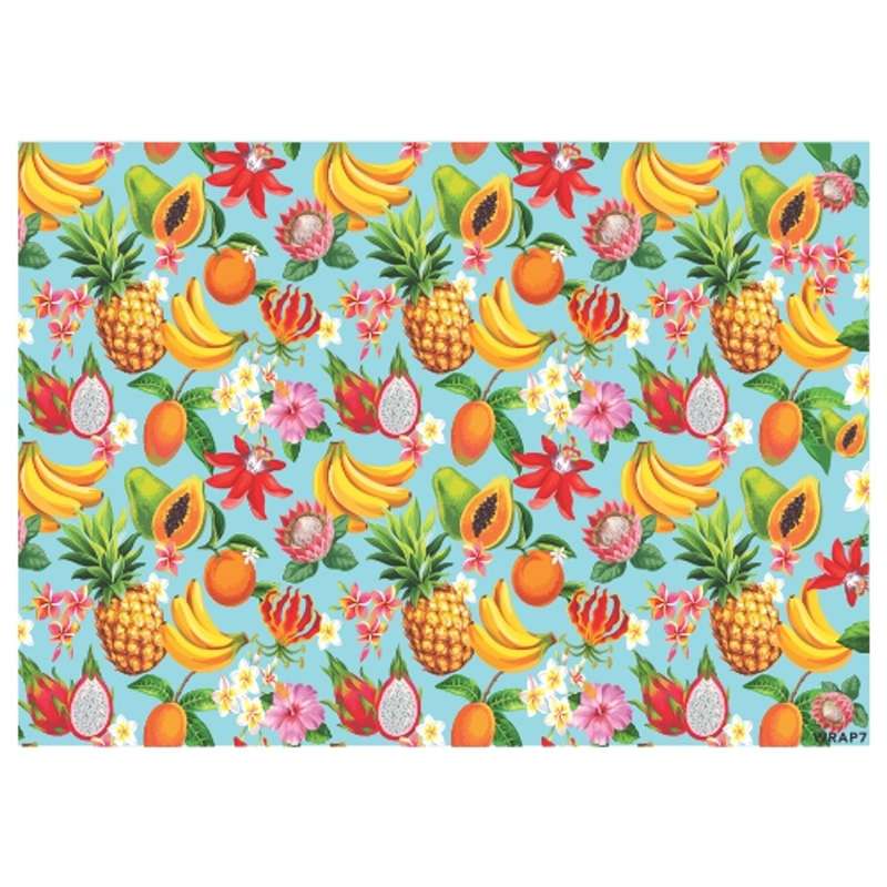 Gift Wrap Sheet - Tropical Fruit