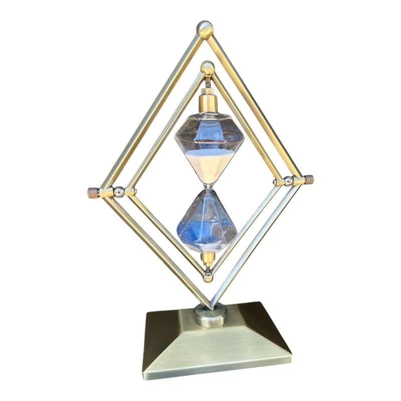 Golden Diamond Sand Clock