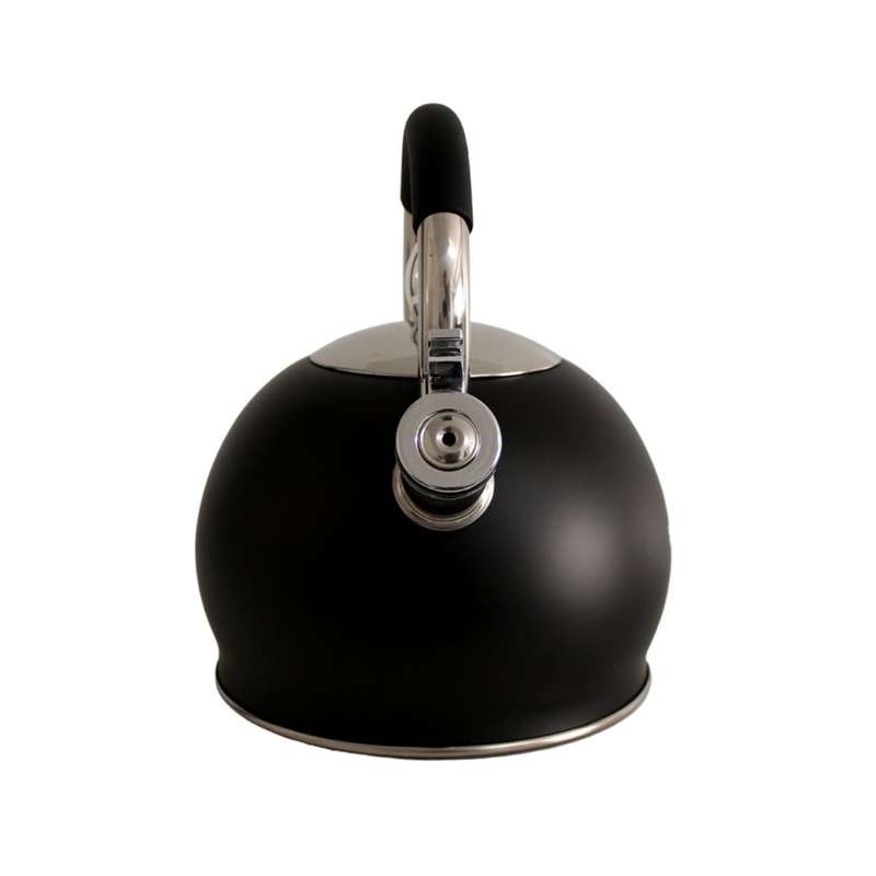 Handle And Body Whistling Kettle 3l - Black