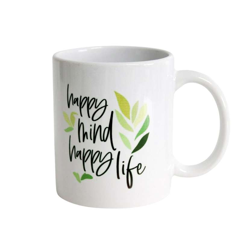 Happy Mind Ceramic Mug