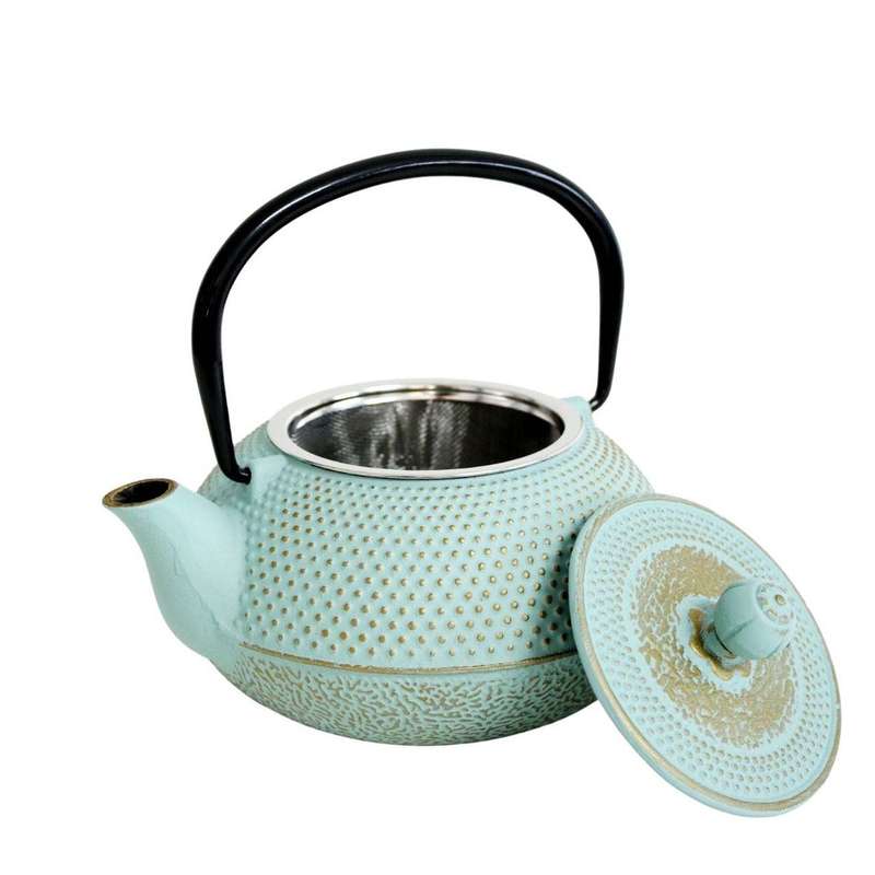 Iron Teapot - Light Blue 600ml