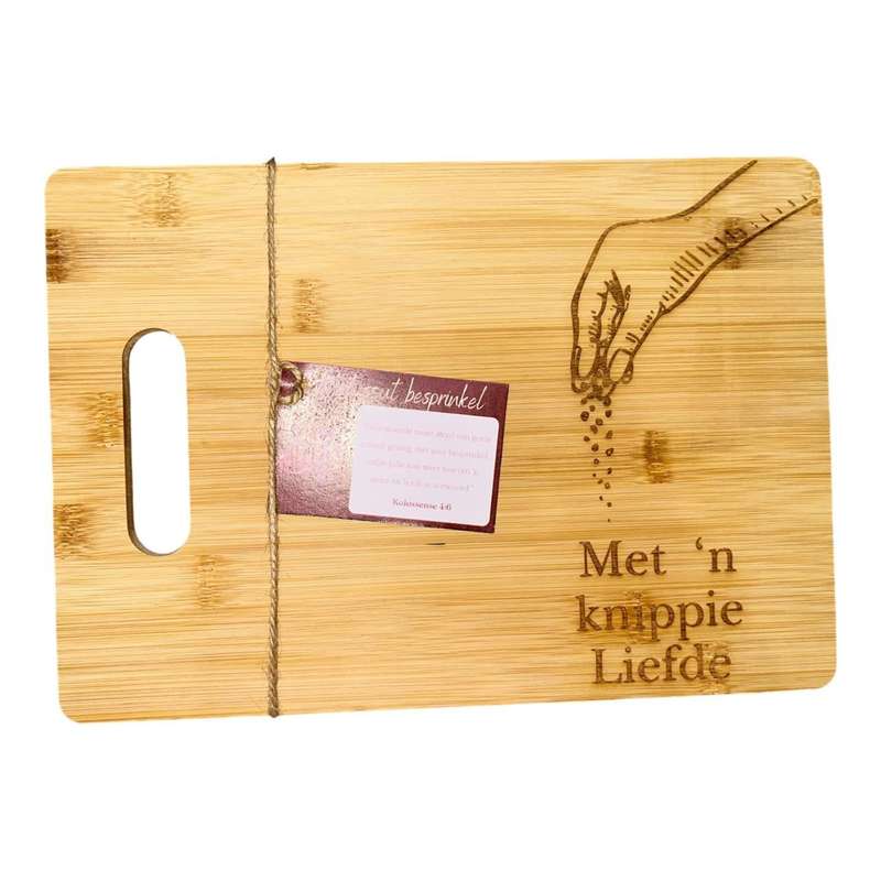 Large Bamboo Board - Knippie Liefde