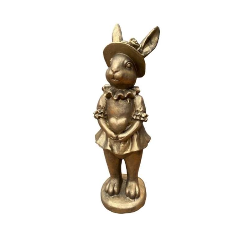 Large Gold Lady Rabbit