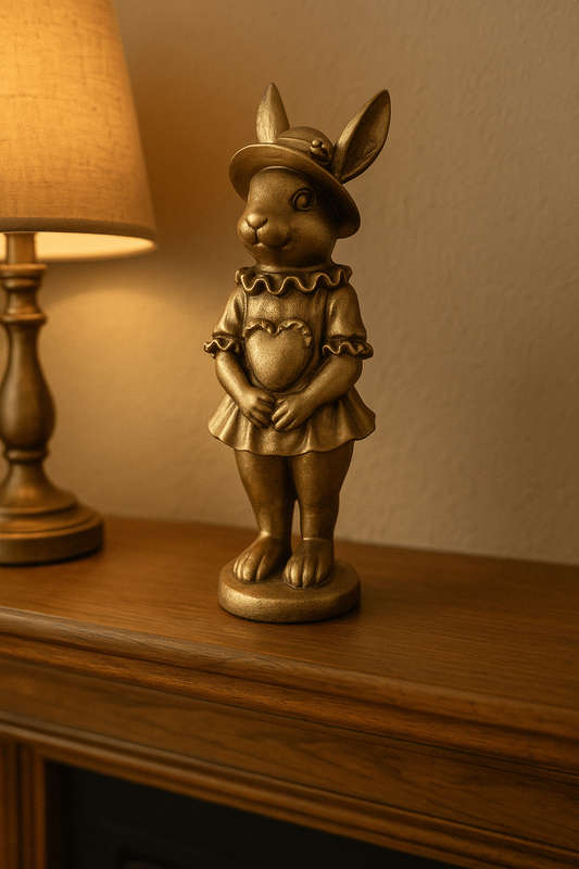 Large Gold Lady Rabbit