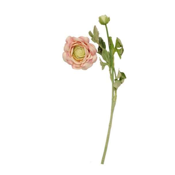 Light Pink Persian Buttercup Artificial Bloom