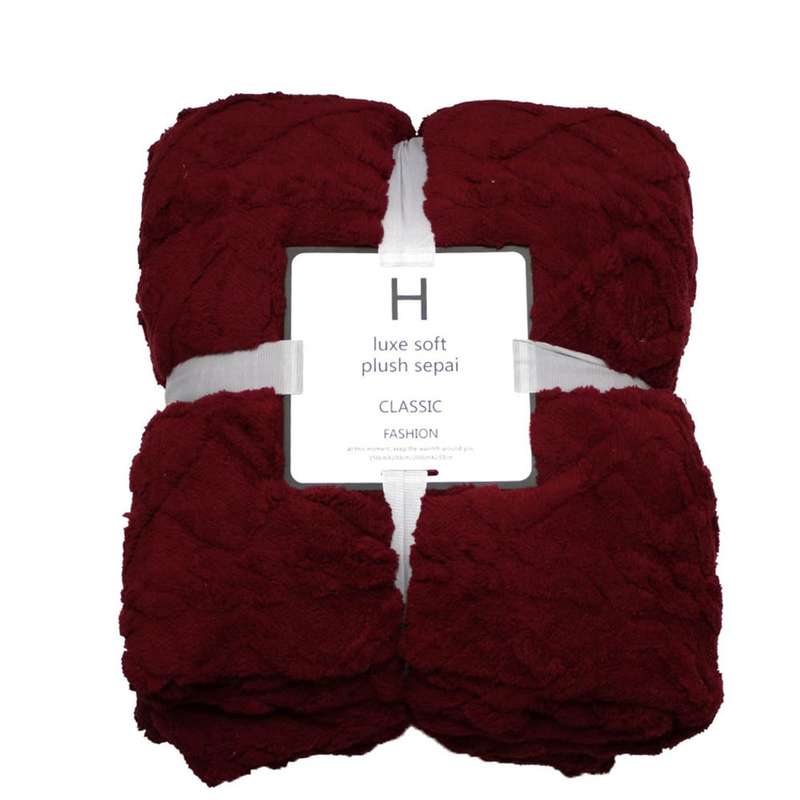 Luxe Soft Blankets - Red
