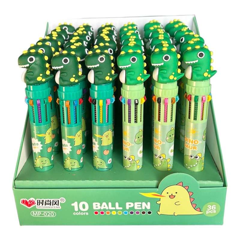 Multicolour Pens Box Of 36 - Dragons