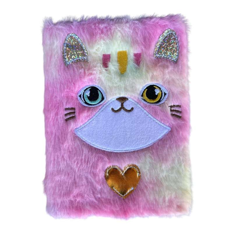 Notebook A6 - Pink Fluffy Unicorn