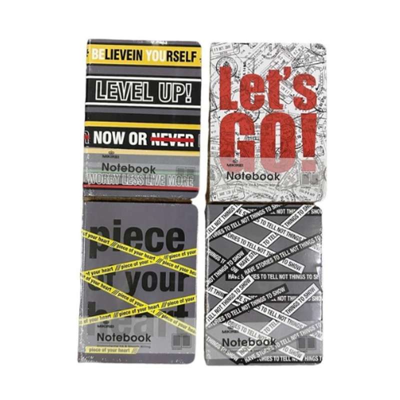 Notebooks A6 Size (Box of 12) - Various Designs