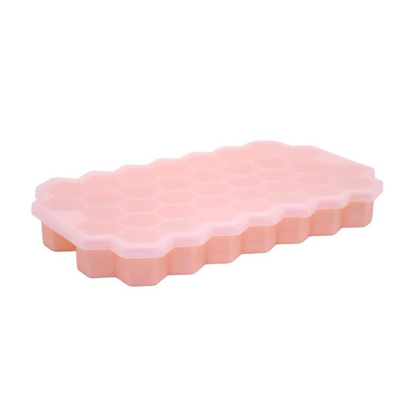 Peach 37 Tiny Ice Cube Tray - Hexagon