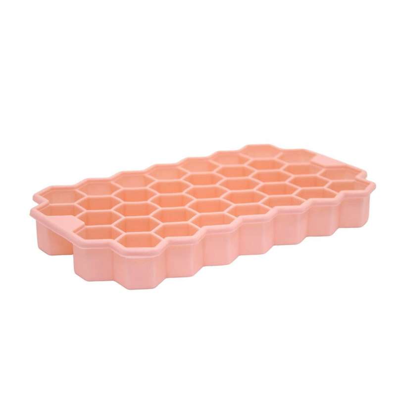 Peach 37 Tiny Ice Cube Tray - Hexagon