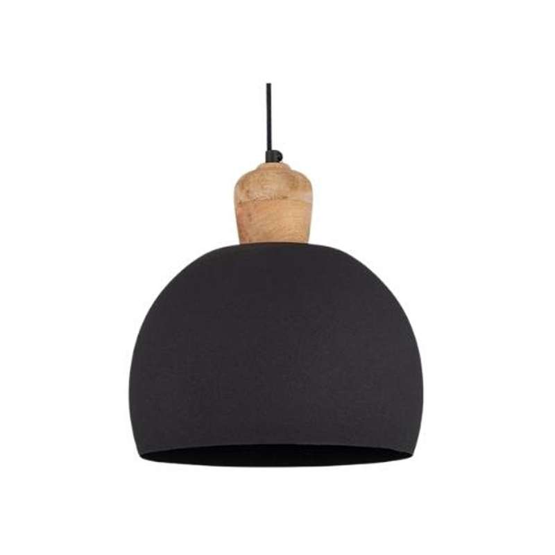 Pendant Lamp - Black Oval