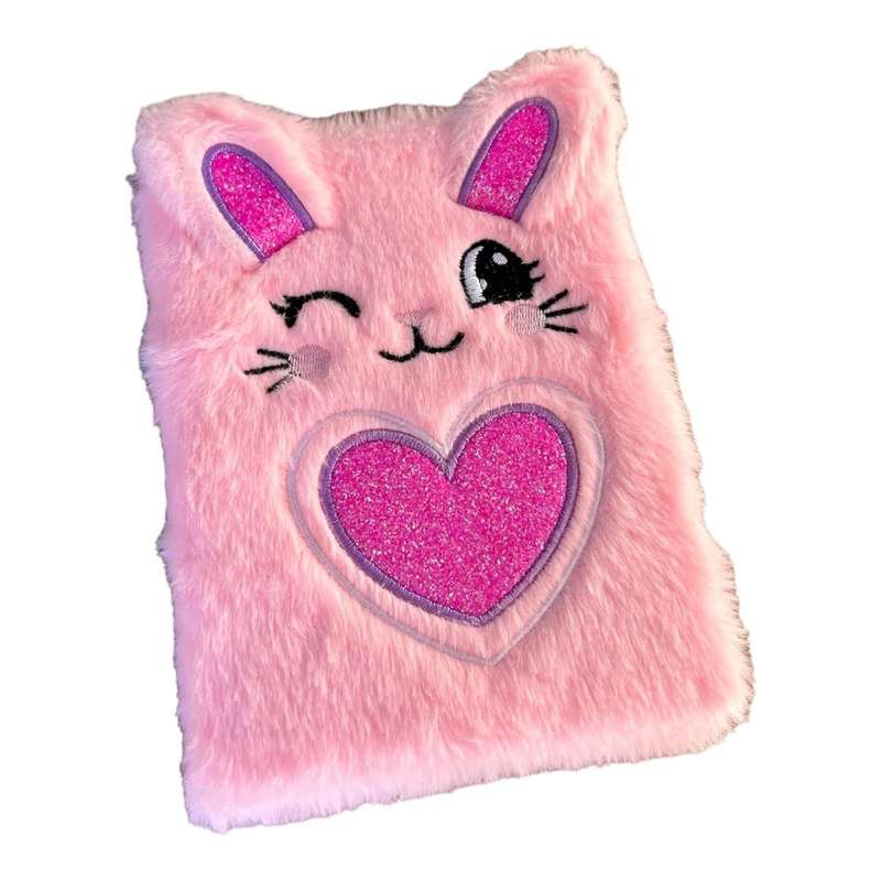 Pink Bunny A5 Notebook