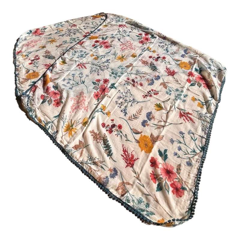 Polyester Scarf - Assortment Of Flowers