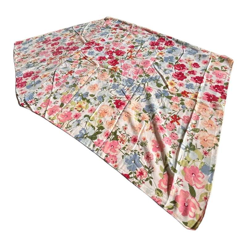 Polyester Scarf - Soft Colour Assorted Flowers