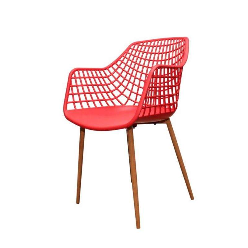 Red Diamond Back Chair
