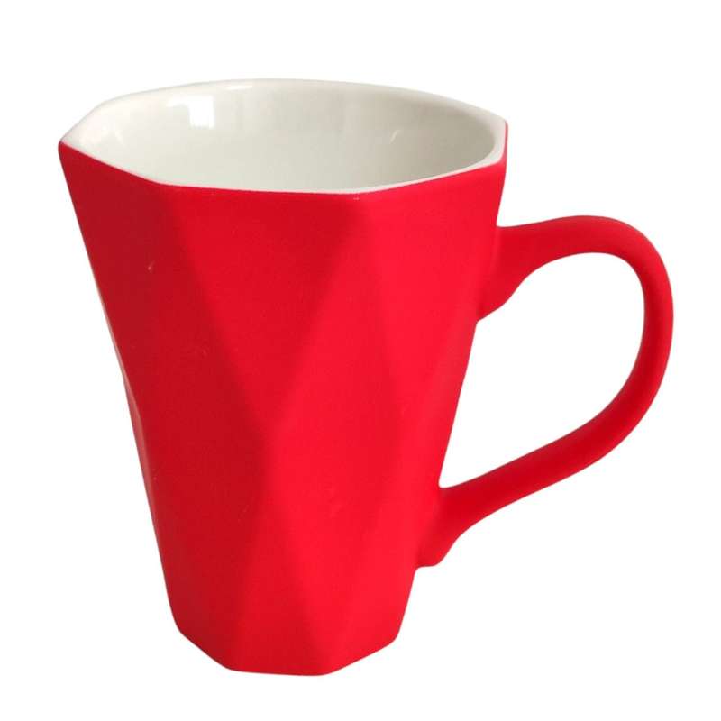 Red Diamond Ceramic Mug