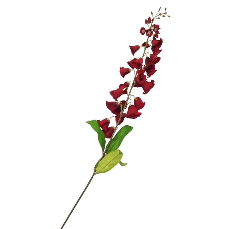 Red Hanging Bells Faux Flower Arrangement