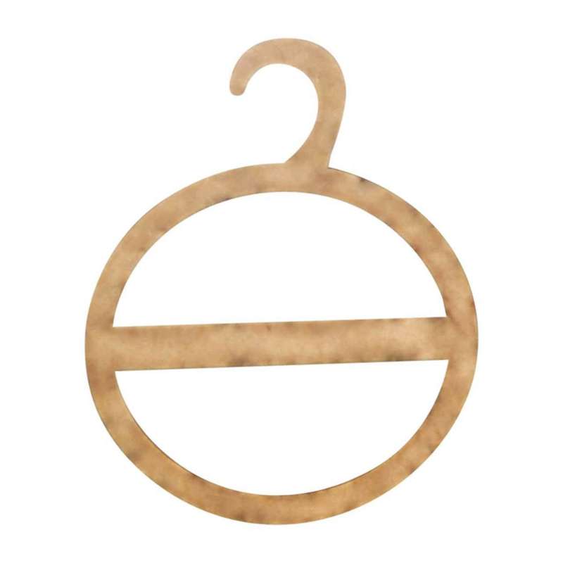 Round Wooden Scarf Hanger