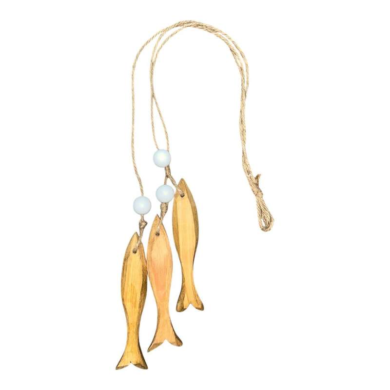 Small Brown Decorative Fish Trio