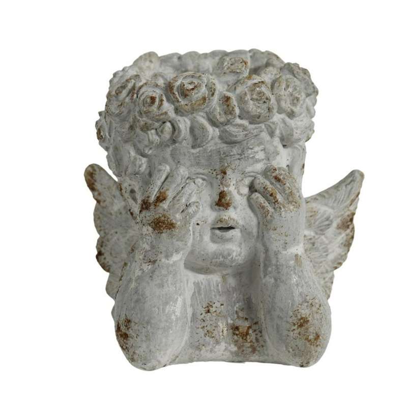 Small Ceramic Planter - See No Evil Cupido