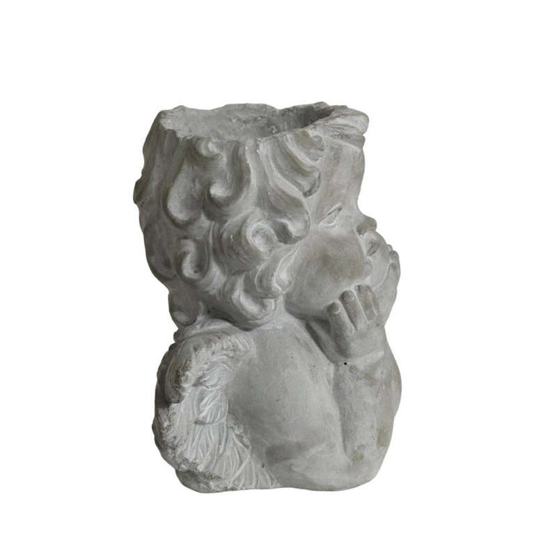 Small Grey Cupido Planter
