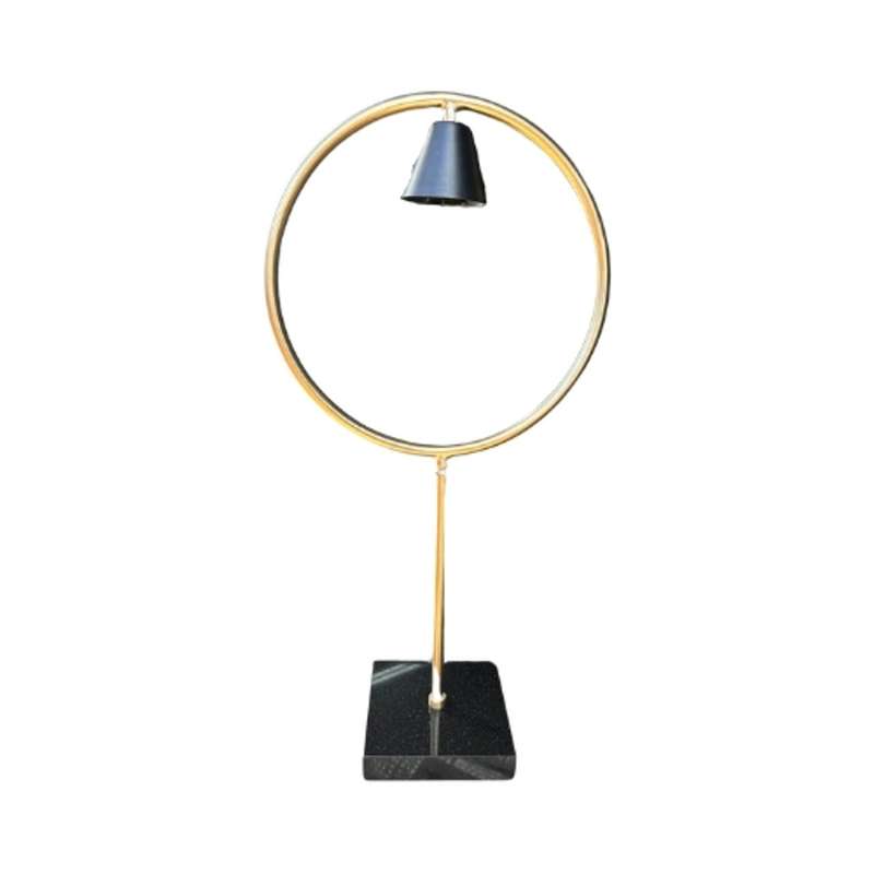 Table Lamp - Small Gold Circle