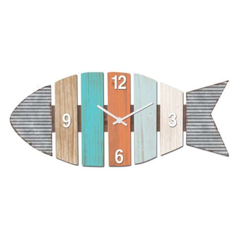 Wall Clock - Colourful Fish