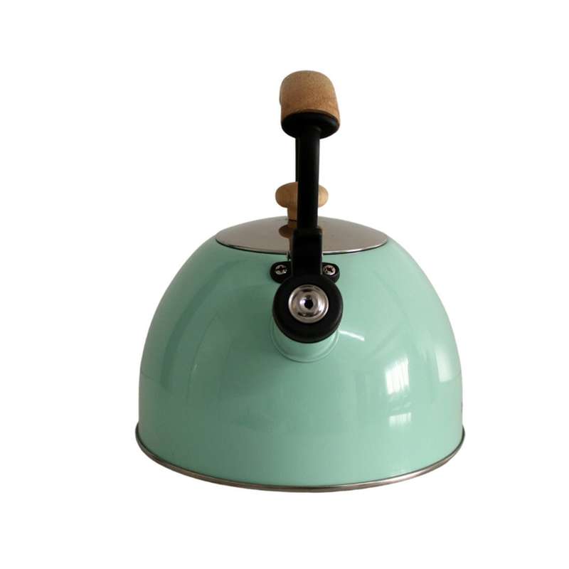 Whistling Kettle 3 litre Wood Fixtures - Mint