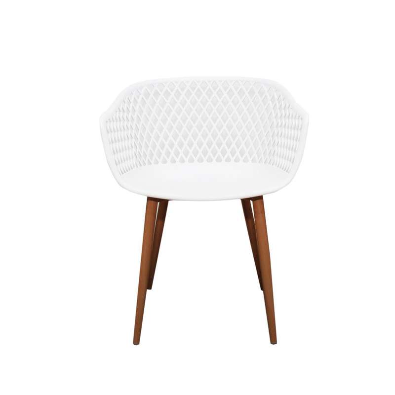 White Diamond Back Chair