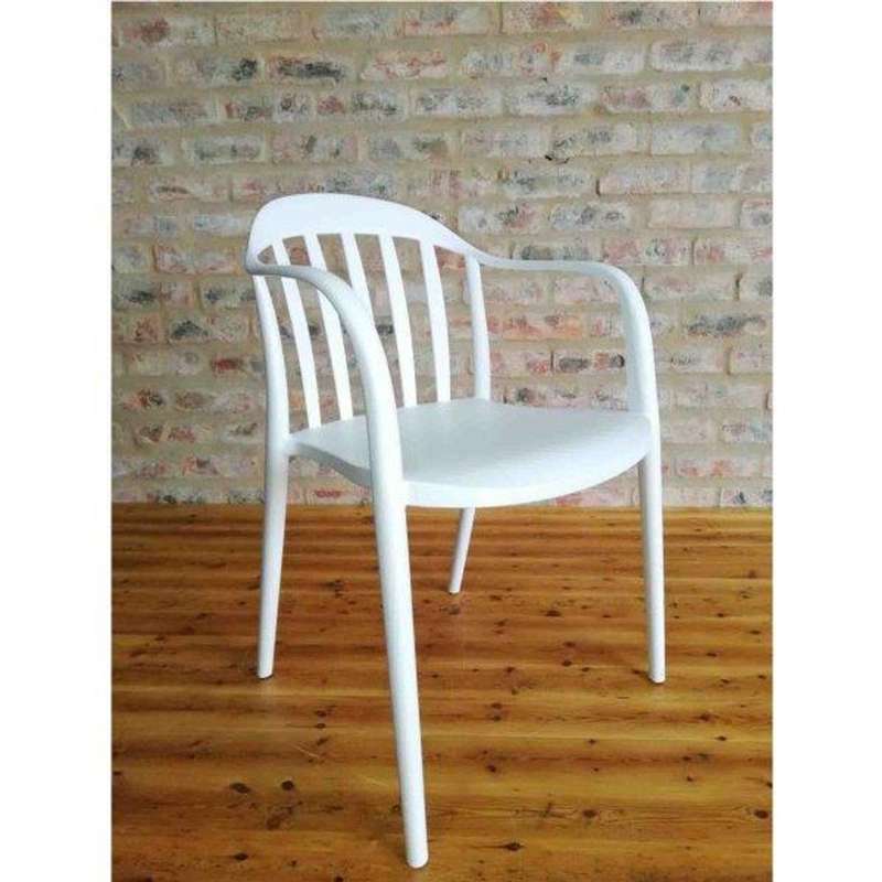 White Old School Chair