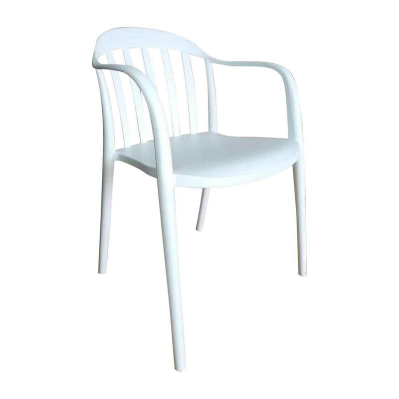 White Old School Chair