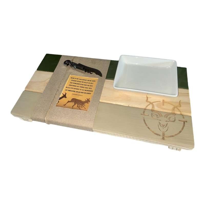 Wooden Platter - Kudu Scope