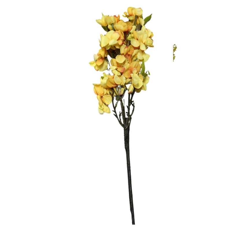 Yellow Moon Orchid Silk Flower Decor
