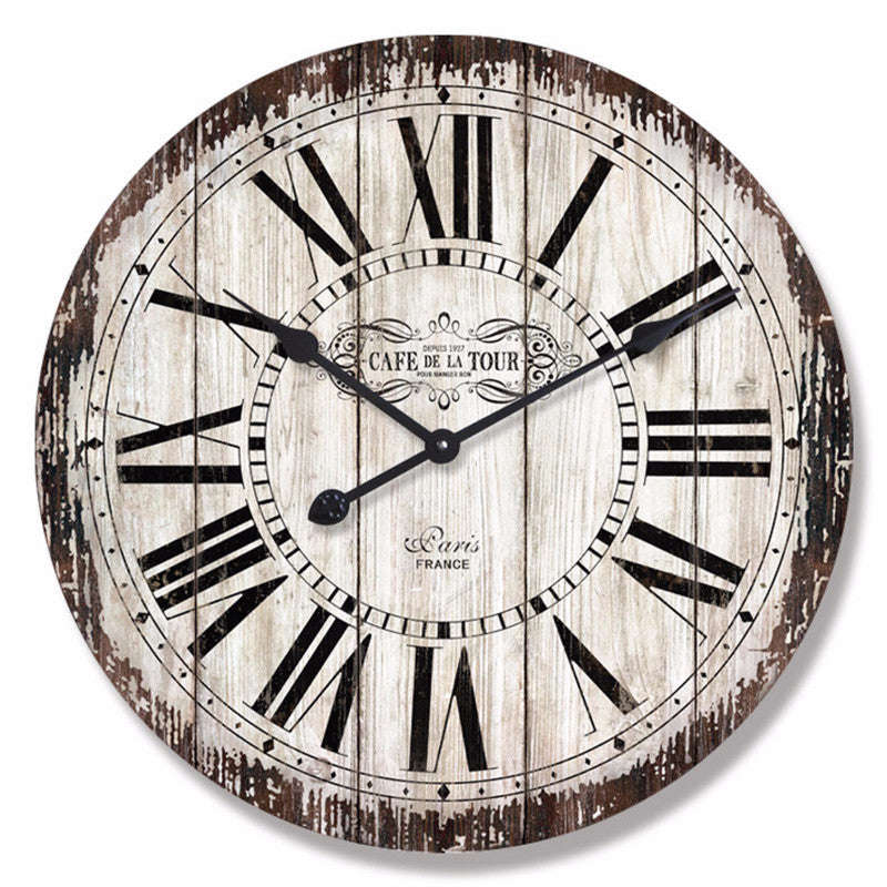 Cape De La Tour Wooden Wall Clock