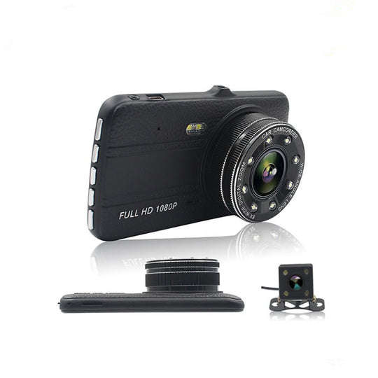 HD Car Dashcam DVR With Dual Camera