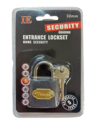 Quality Brass Padlock 32mm