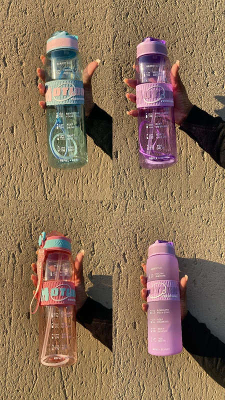 Motion water bottle