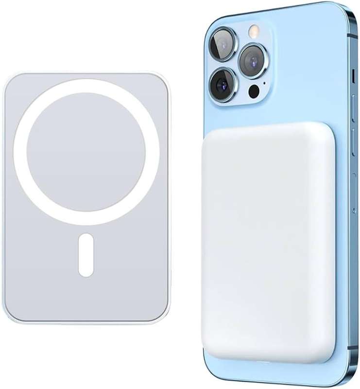 Magnetic Battery Pack Power Bank Compatible with iPhone