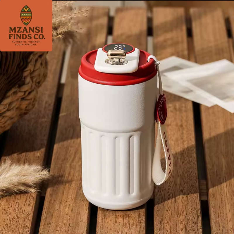 Smart Digital Temperature Display Thermos Travel Mug - 450ml