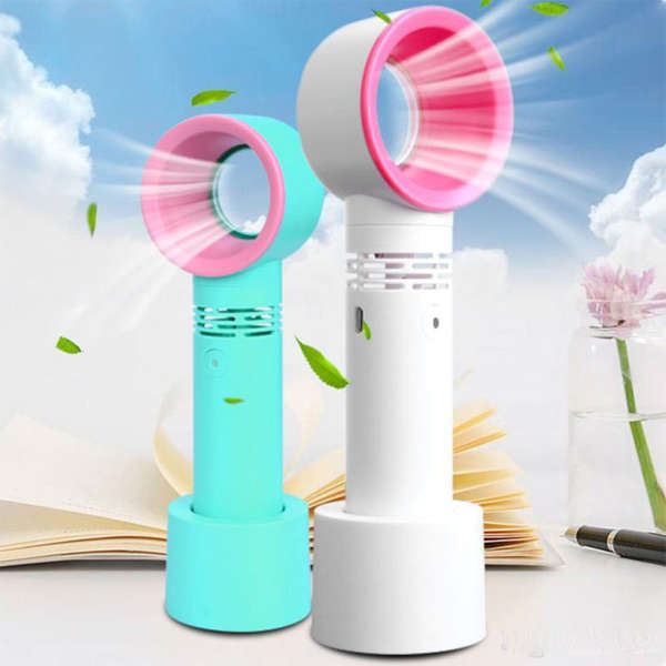 Handheld Mini USB Rechargeable Portable Bladeless Fan