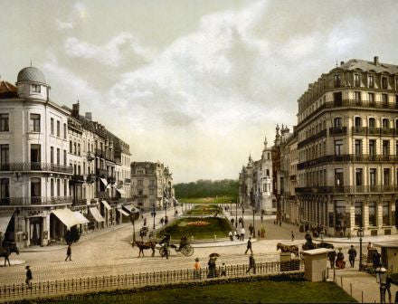 Avenue Leopold, Ostend, Belgium.