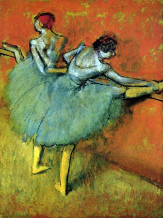 Dancers at the Bar No.1 by Degas