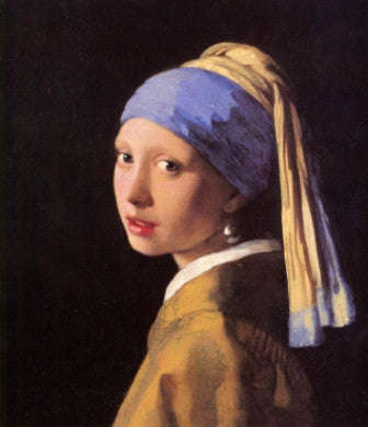 The Girl with the Pearl Earing by Vermeer