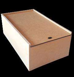 Wooden Box A - Sliding Lid 230 x 170 x 35mm