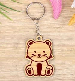 Keychains laser cut and engraved